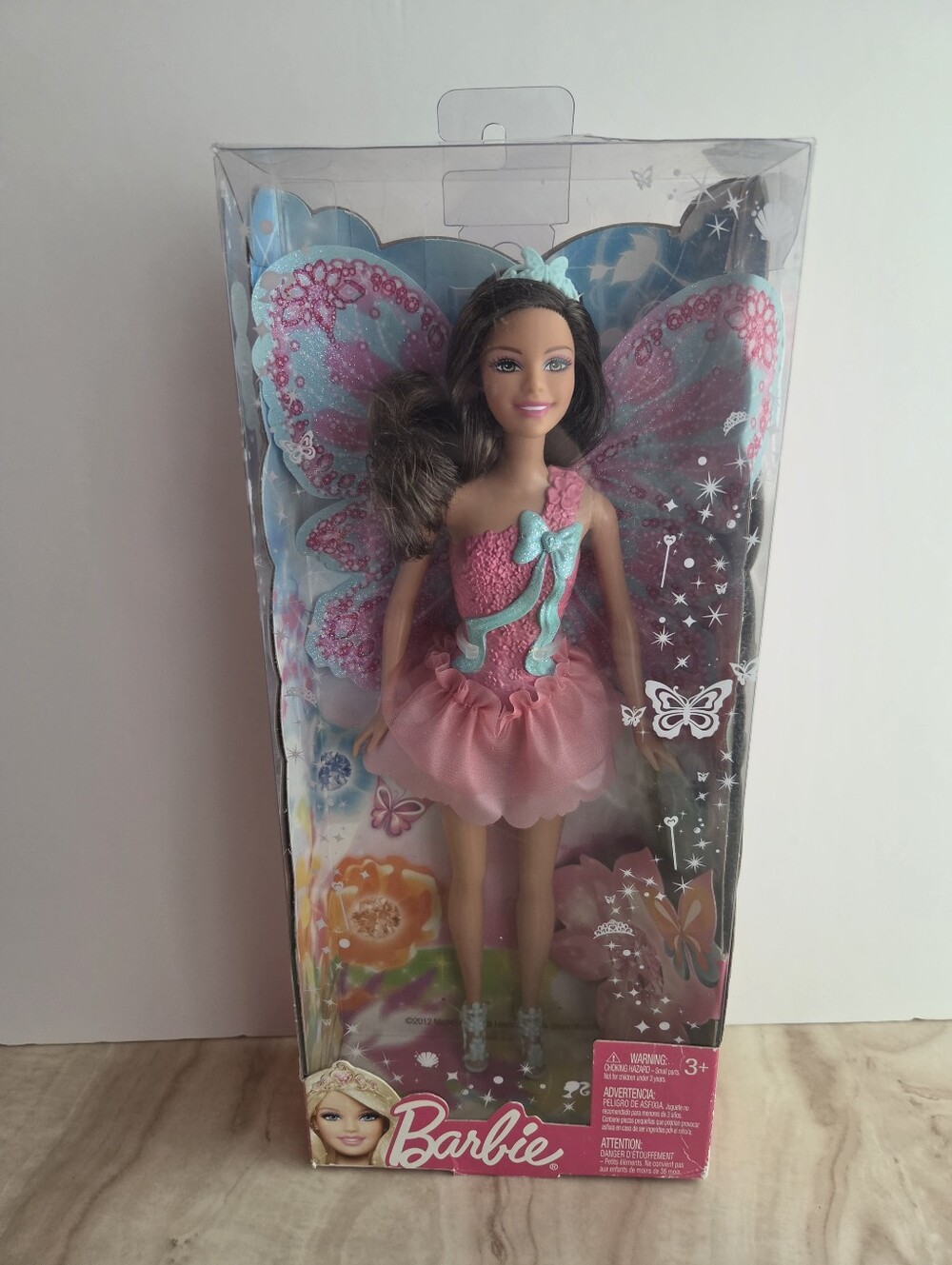Barbie X9450 2012 Princess Fairy Teresa Doll NIB Mattel